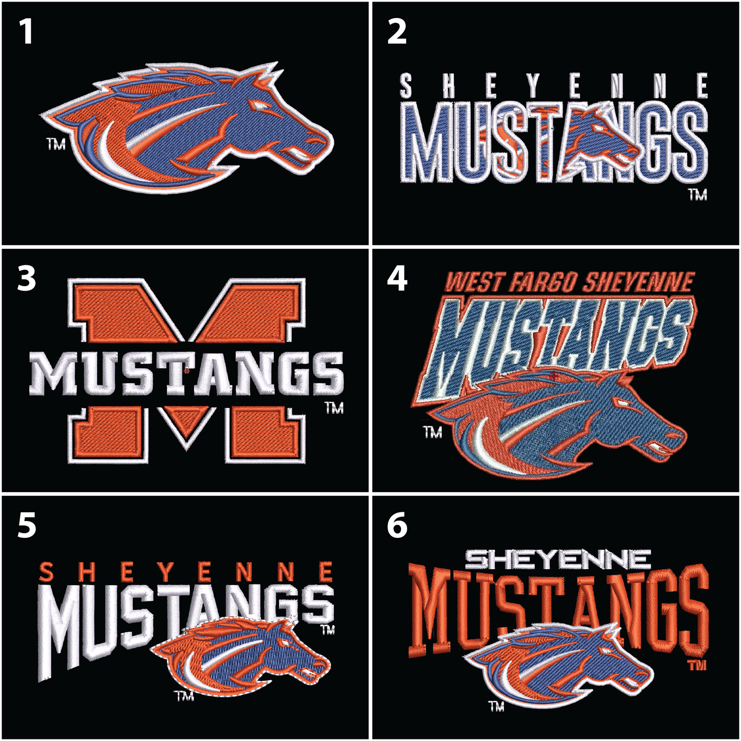 Mustangs Sport-Tek® 1/4-Zip Sweatshirt (ST253)