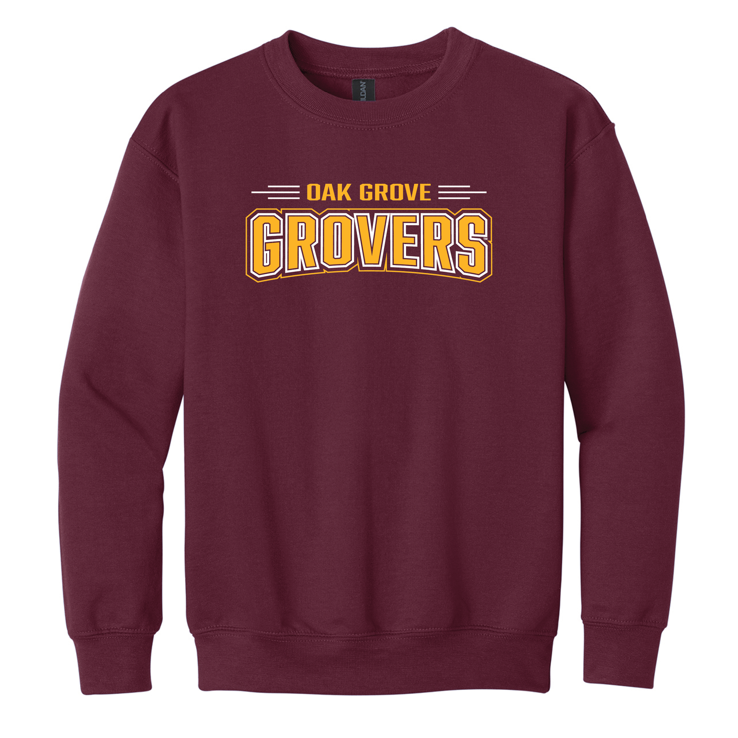 Oak Grove Gildan® Youth Heavy Blend™ Crewneck Sweatshirt (18000B)