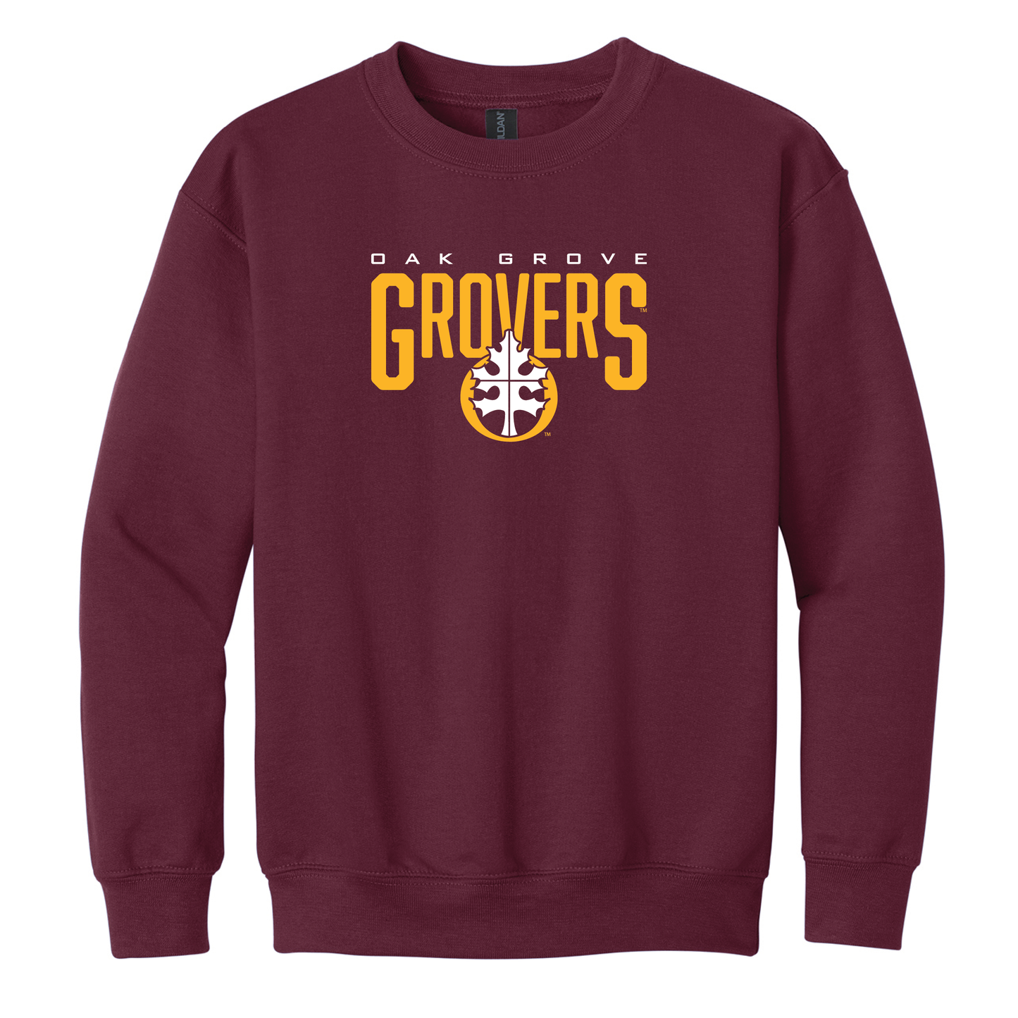 Oak Grove Gildan® Youth Heavy Blend™ Crewneck Sweatshirt (18000B)