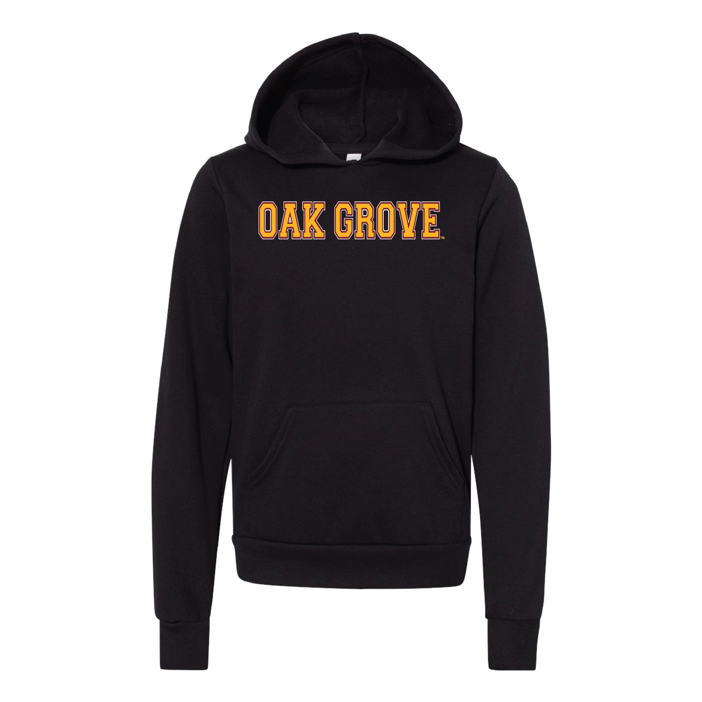 Oak Grove BELLA+CANVAS® Youth Sponge Fleece Hoodie (3719Y)