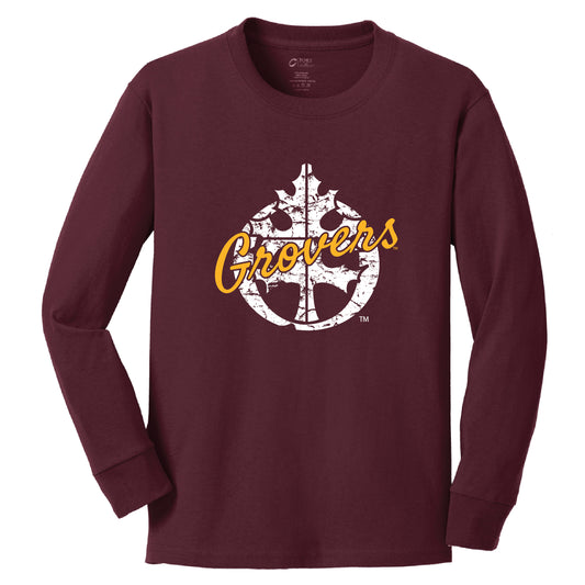GROVERS YTH CC L/S TEE 1224