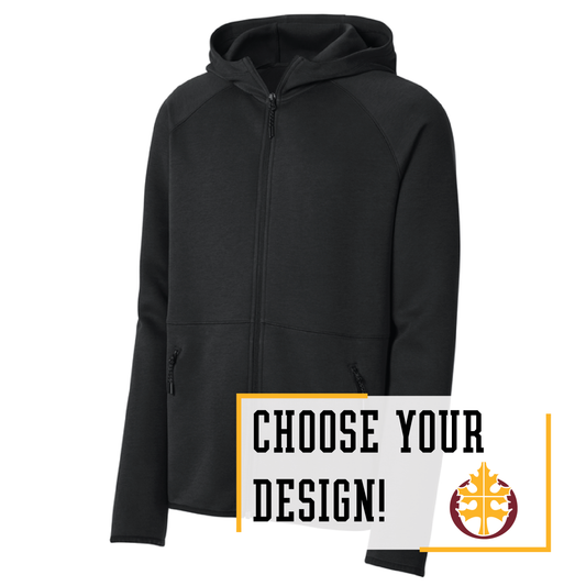 Oak Grove Black Sport-Tek® Phenom Full-Zip Hoodie (ST840)