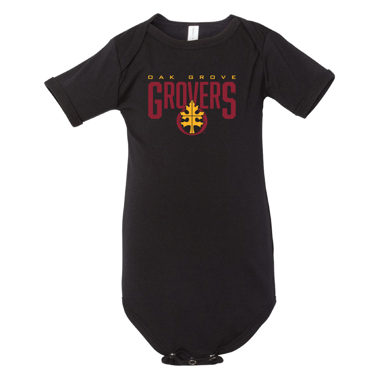 Oak Grove BELLA+CANVAS® Infant Jersey Short Sleeve One Piece (100b)