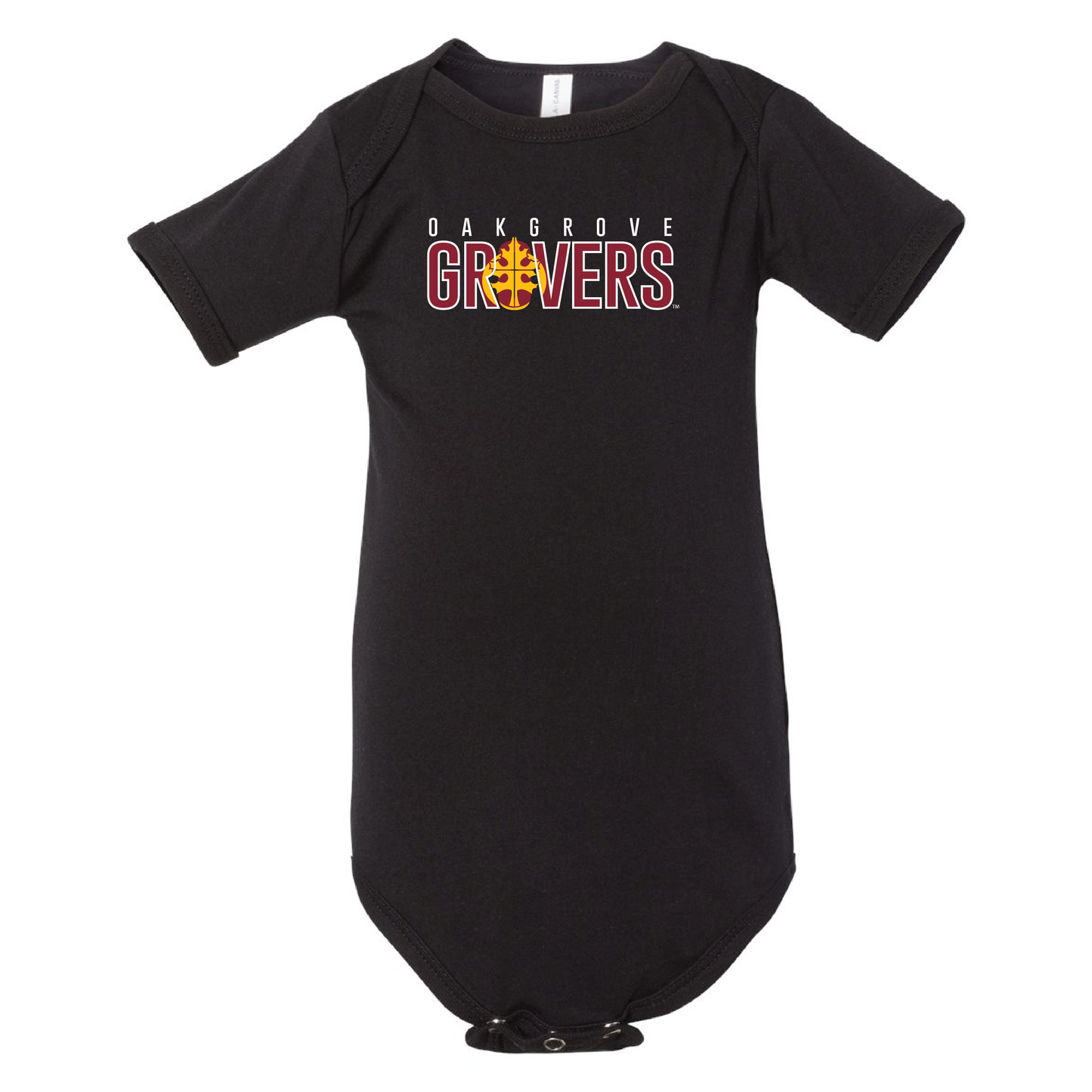 Oak Grove BELLA+CANVAS® Infant Jersey Short Sleeve One Piece (100b)