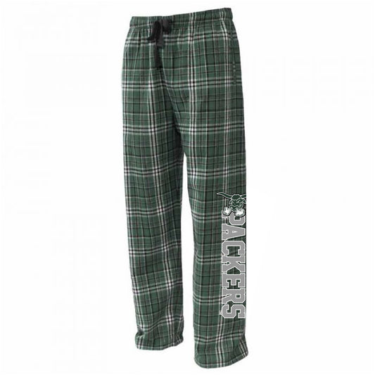 Packers Gem Forest/White Pennant Flannel Pants 1023