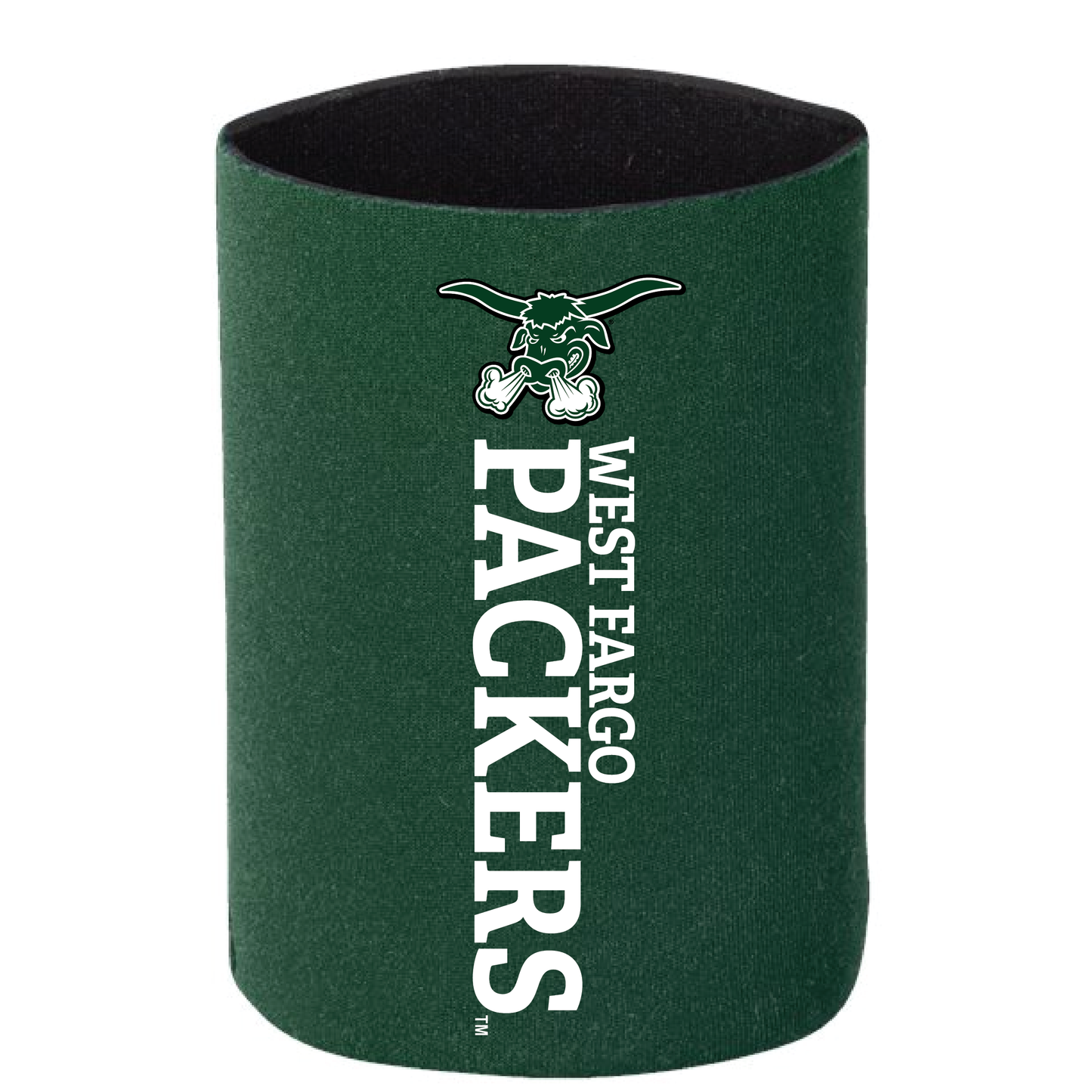 Packers Can Koozies  Green/White