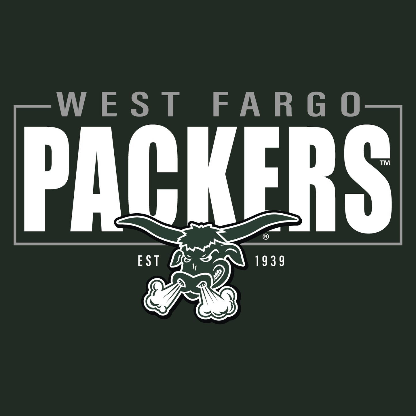 Packers Michael Forest Green Gildan L/S  T-shirt 1123