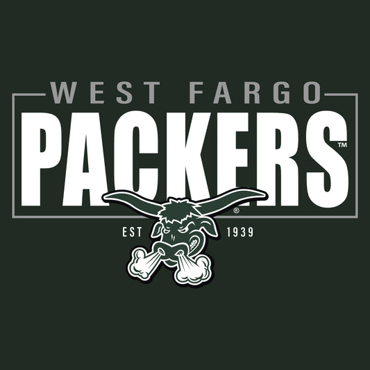 Packers Michael Forest Green Gildan L/S  T-shirt 1123