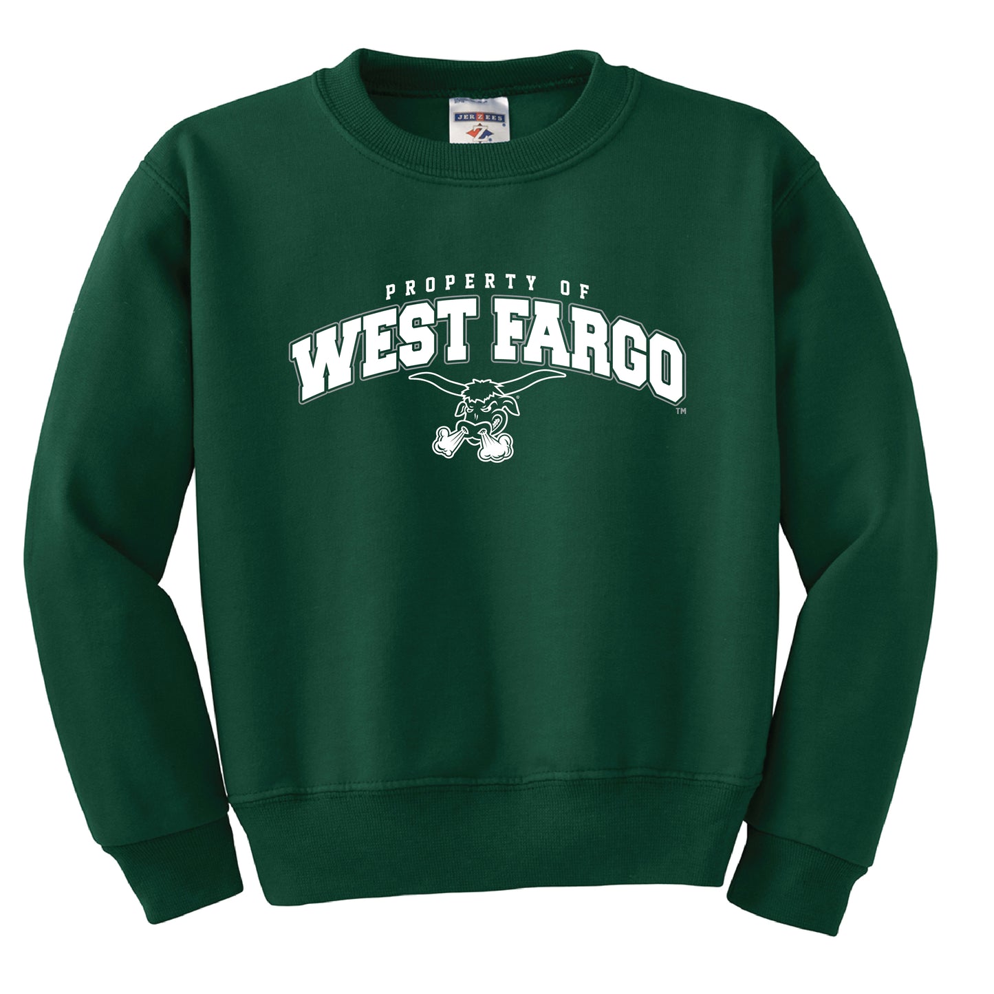 PACKERS YTH NUBLEND CREW 1024