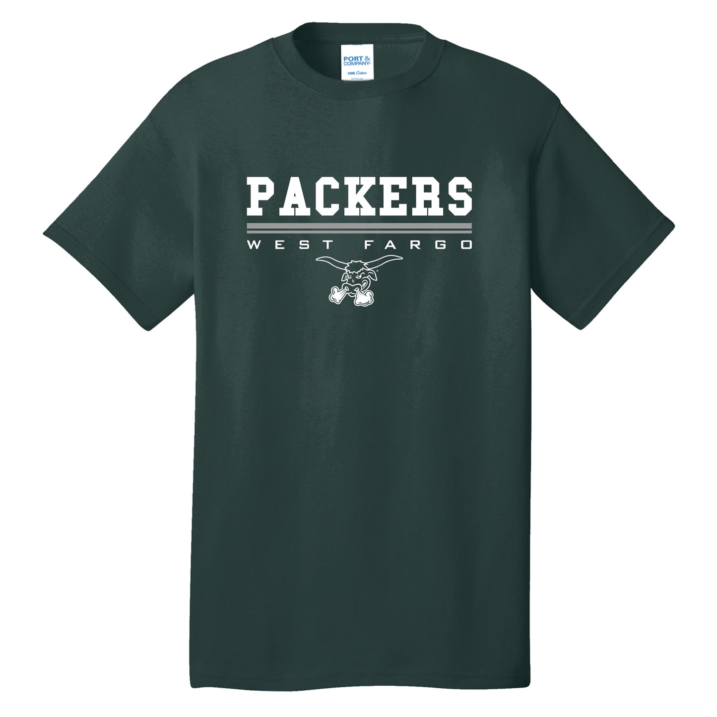 PACKERS CORE COTTON S/S TEE 1024