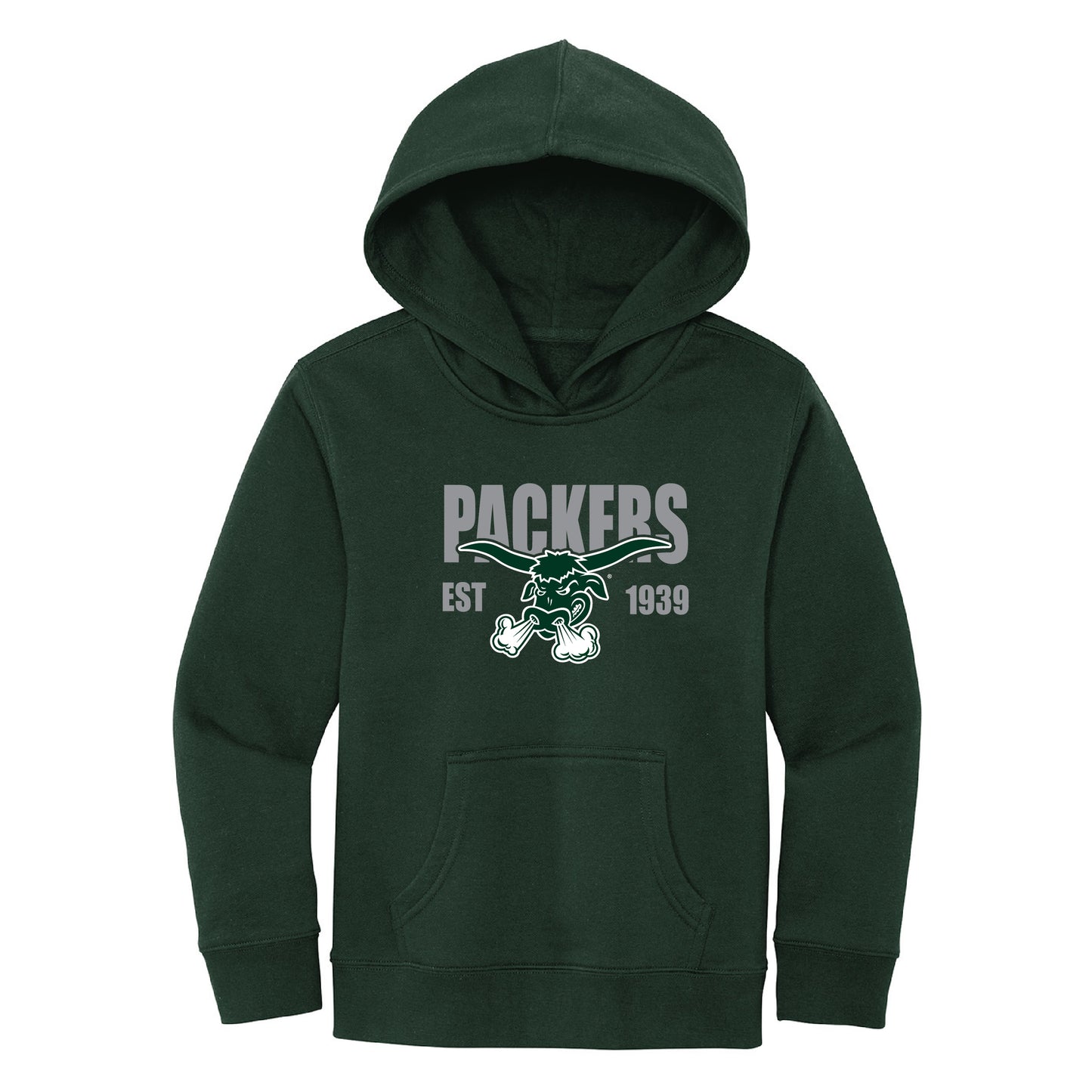 Packers Scrap Forest Green YTH District V.I.T. Fleece Hoodie