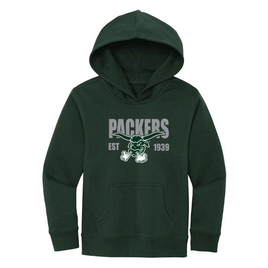 Packers Scrap Forest Green YTH District V.I.T. Fleece Hoodie
