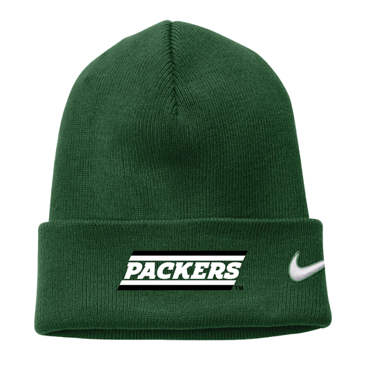 PACKERS NIKE CUFFED BEANIE 0724