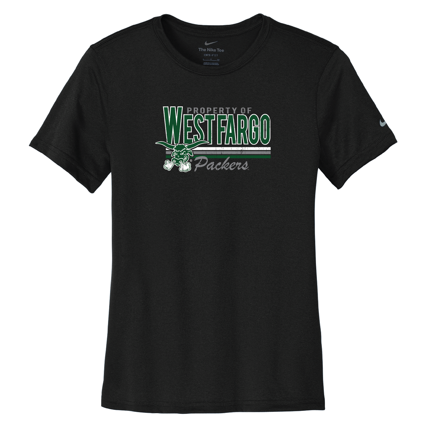 Packers Nike Women's Swoosh Sleeve rLegend Tee (NKDX8734)