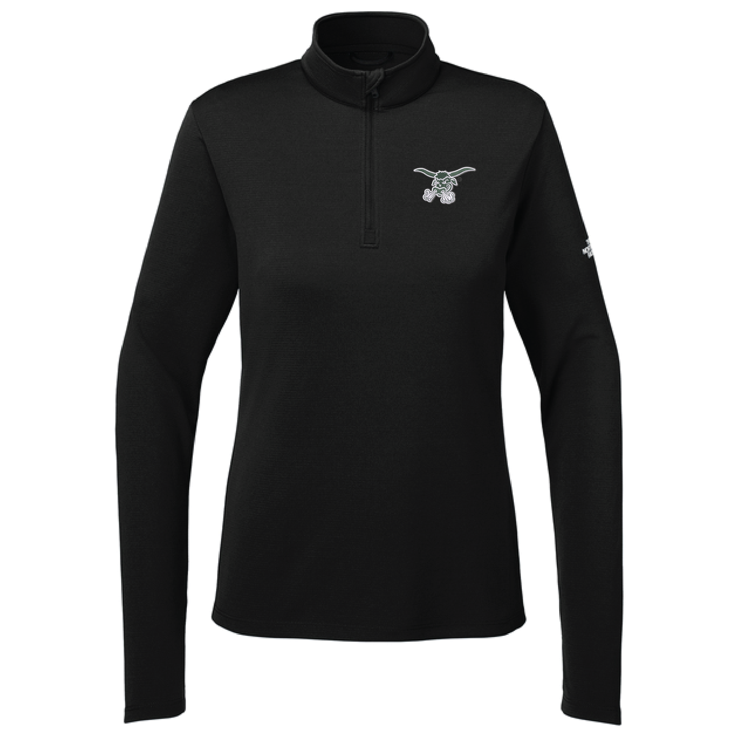Packers Black The North Face® Women’s 1/4-Zip (NF0A8ENQ)
