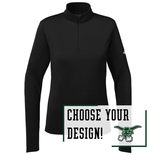 Packers Black The North Face® Women’s 1/4-Zip (NF0A8ENQ)