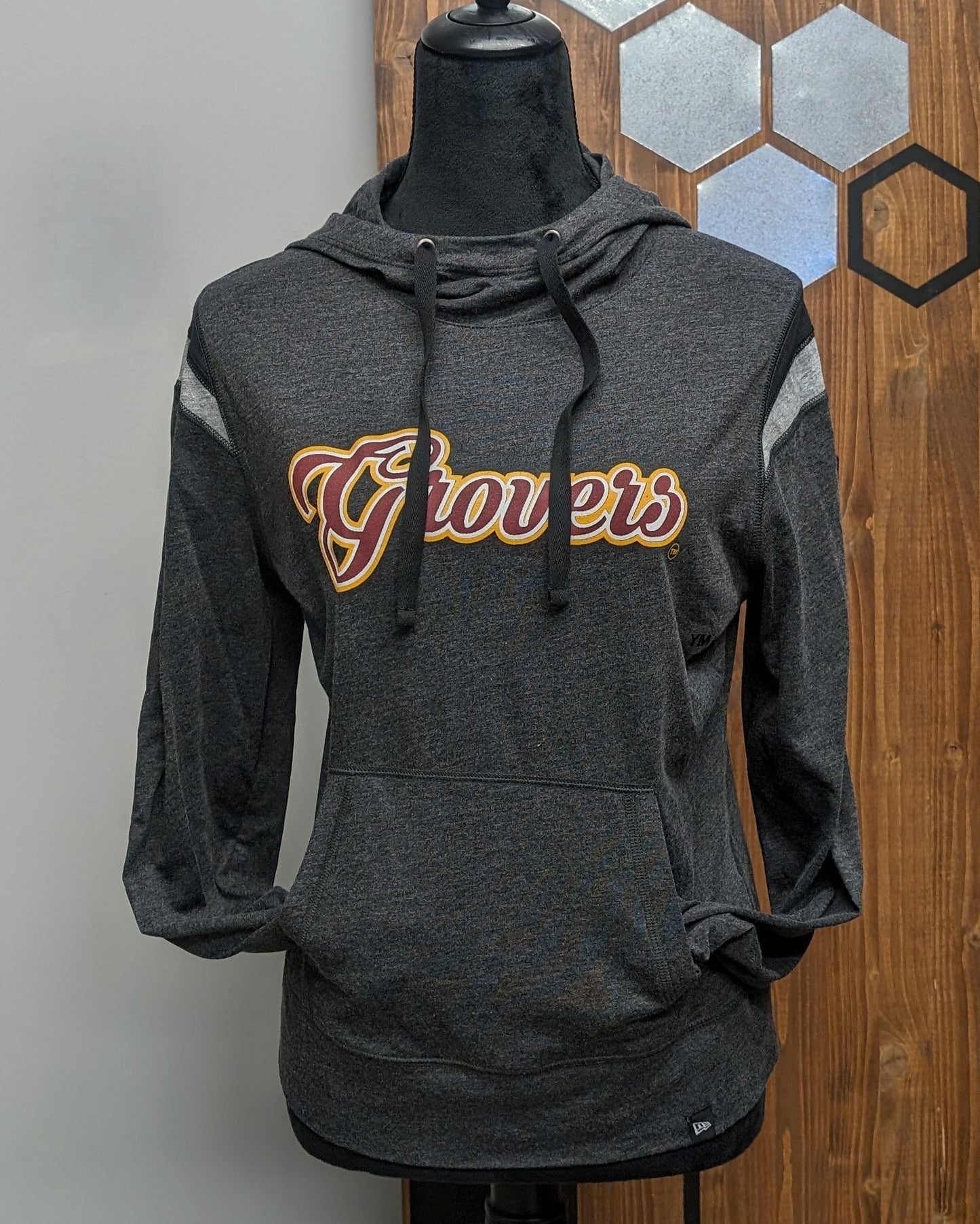 Grovers Ladies Heritage Blend Varsity Hoodie