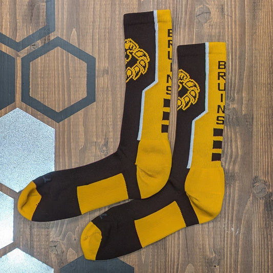 BRUINS CREW SOCKS 0724