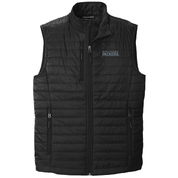 Packers Deavy Deep Black PA Puffy Vest