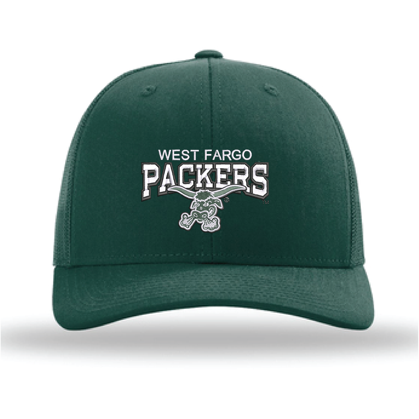 Packers Dark Green Richardson Trucker Cap (112)