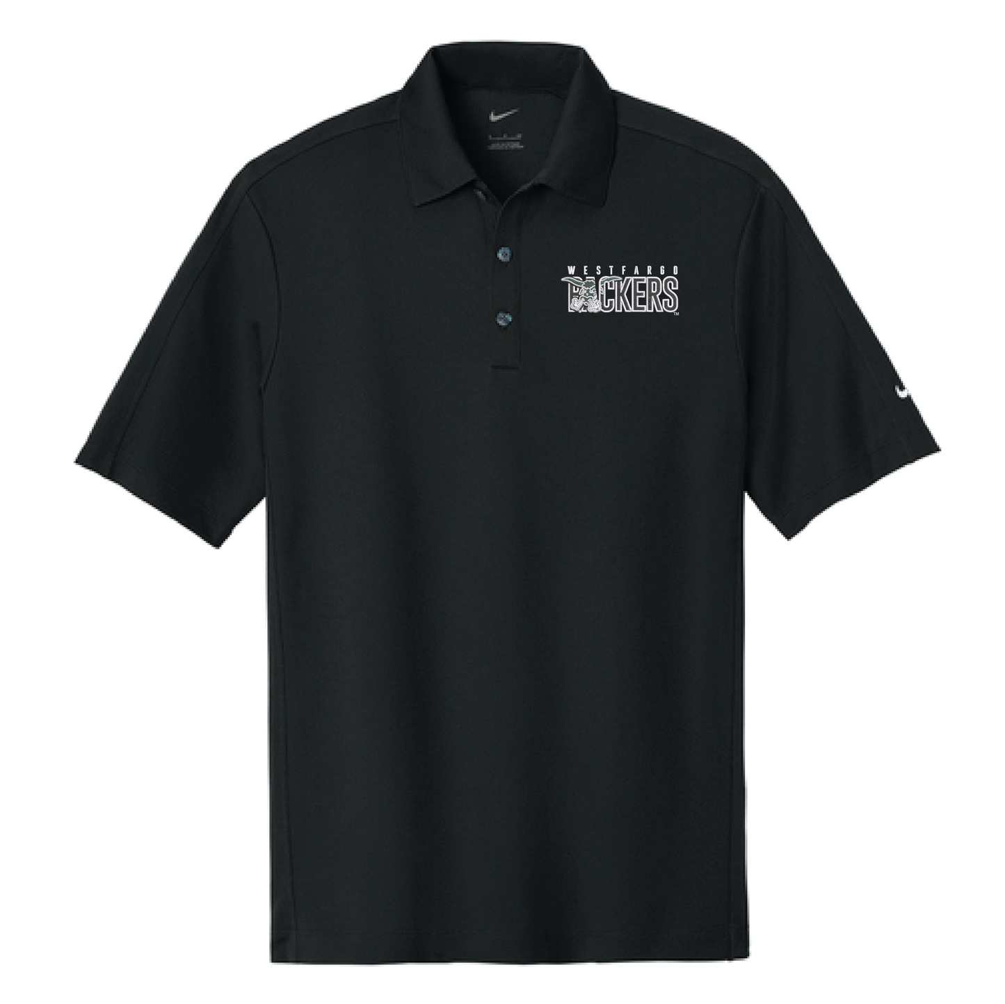 Packers Black Nike Tech Sport Dri-FIT Polo (266998)