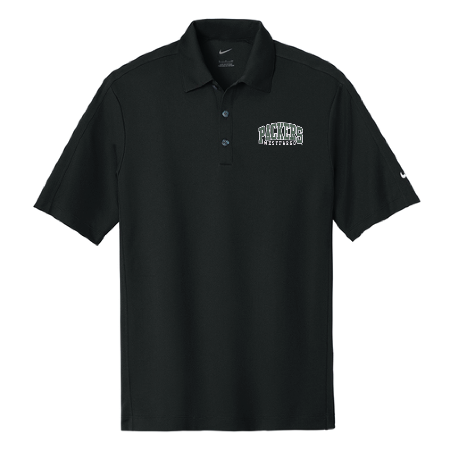 Packers Black Nike Tech Sport Dri-FIT Polo (266998)