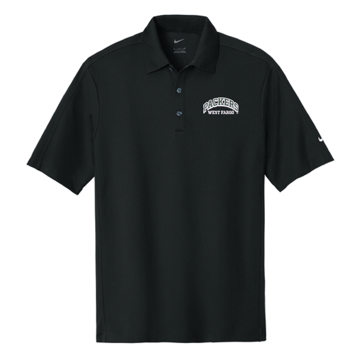 Packers Black Nike Tech Sport Dri-FIT Polo (266998)