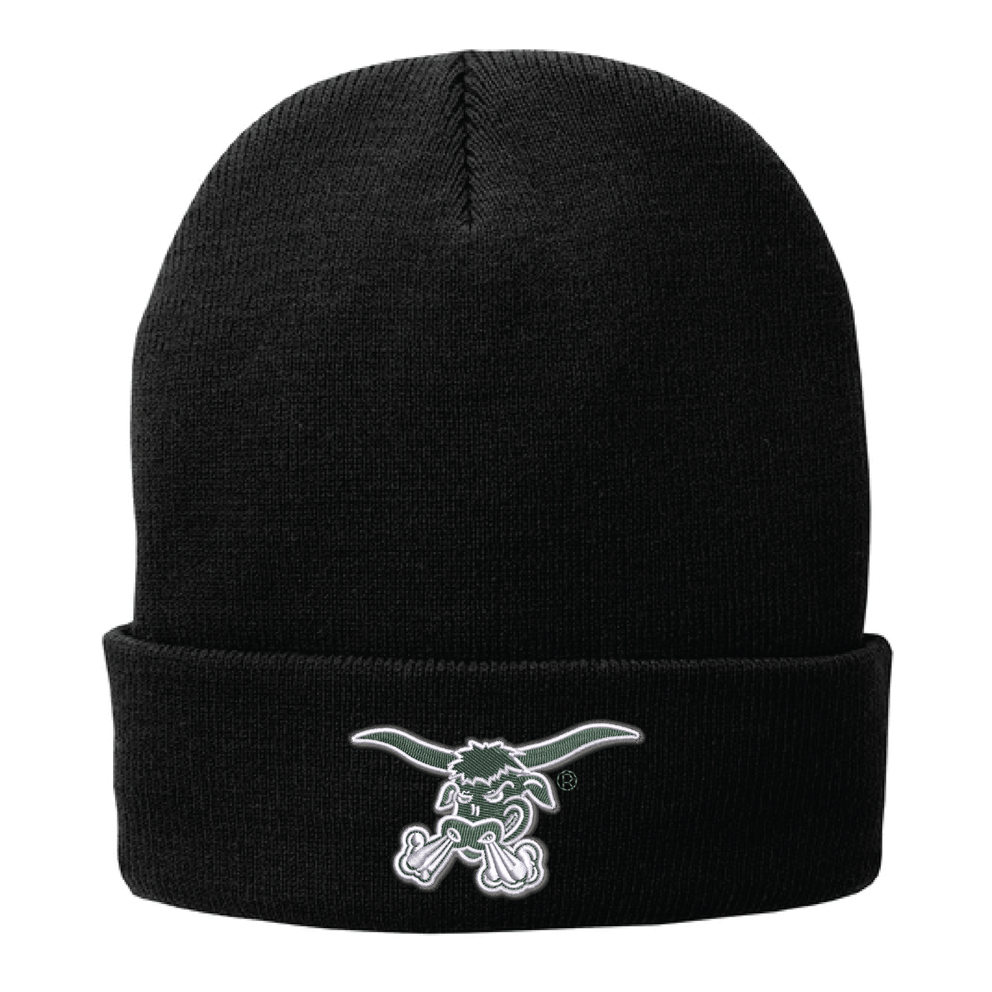 Packers Black Port Authority® Fleece-Lined Knit Cap (CP90L)