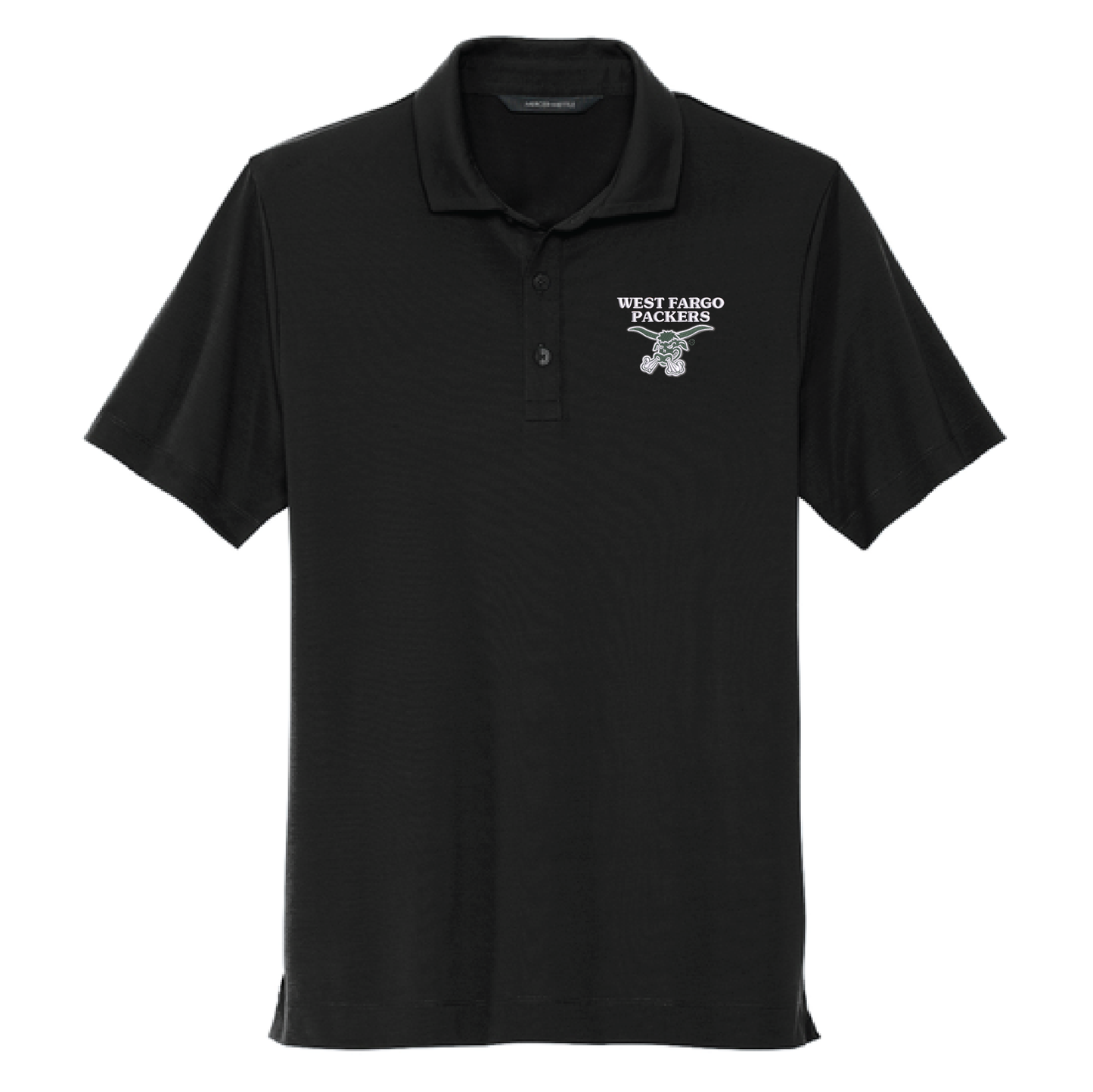 Packers Black Mercer+Mettle® Stretch Jersey Polo (MM1014)