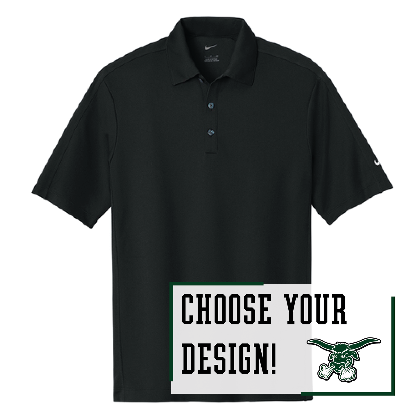 Packers Black Nike Tech Sport Dri-FIT Polo (266998)