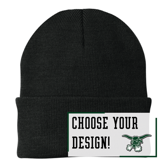 Packers Black Port Authority® Knit Cap (CP90)