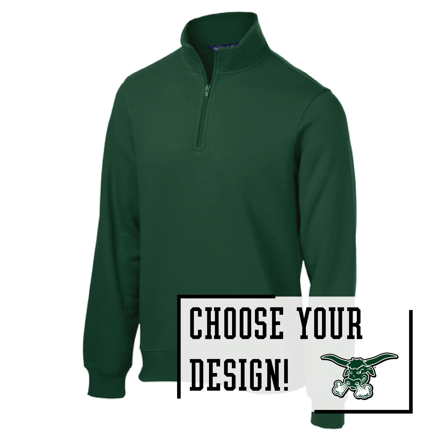 Packers Sport-Tek® 1/4-Zip Sweatshirt (ST253)