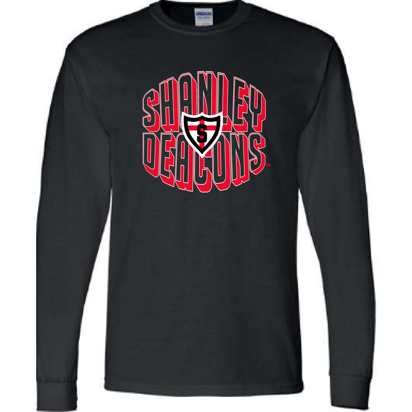 Deacons Black LS T-Shirt