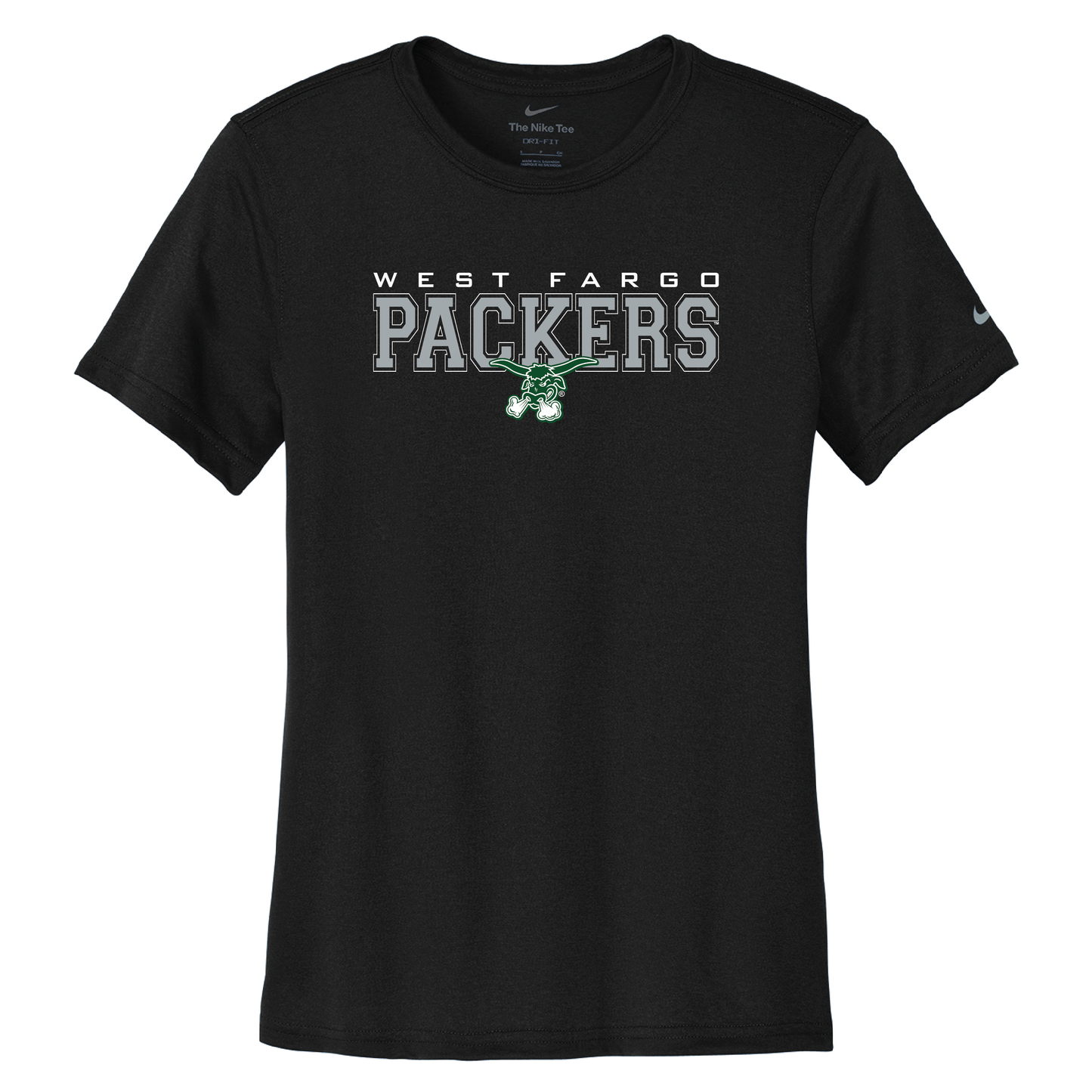 Packers Nike Women's Swoosh Sleeve rLegend Tee (NKDX8734)