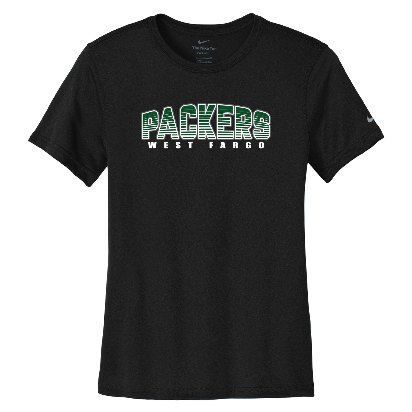 Packers Nike Women's Swoosh Sleeve rLegend Tee (NKDX8734)