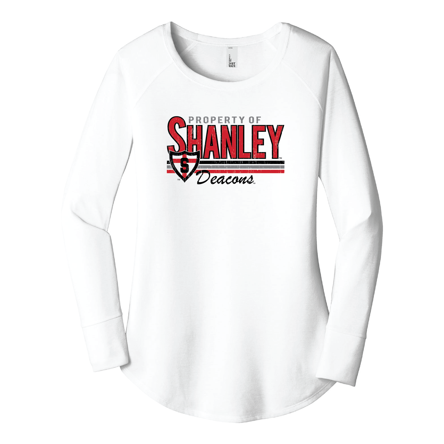 Shanley District® Women’s Long Sleeve Tee (DT132L)