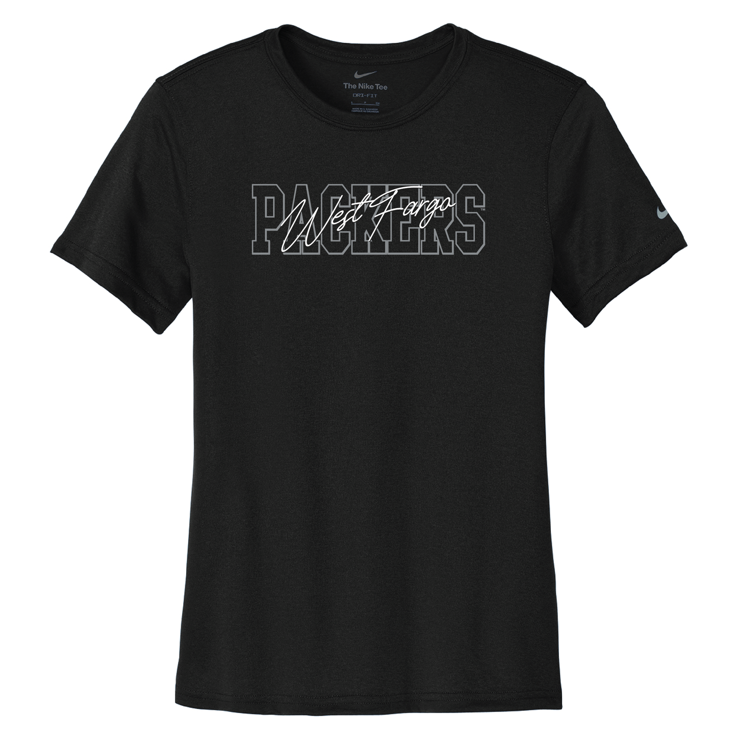 Packers Nike Women's Swoosh Sleeve rLegend Tee (NKDX8734)