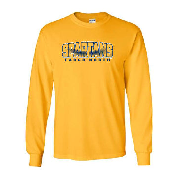 Spartans Spartan/Bee Gold Gildan L/S T-shirt 0923