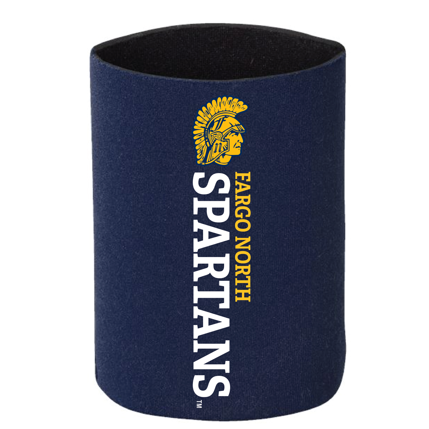 Spartans Can Koozies  Navy/White/Gold