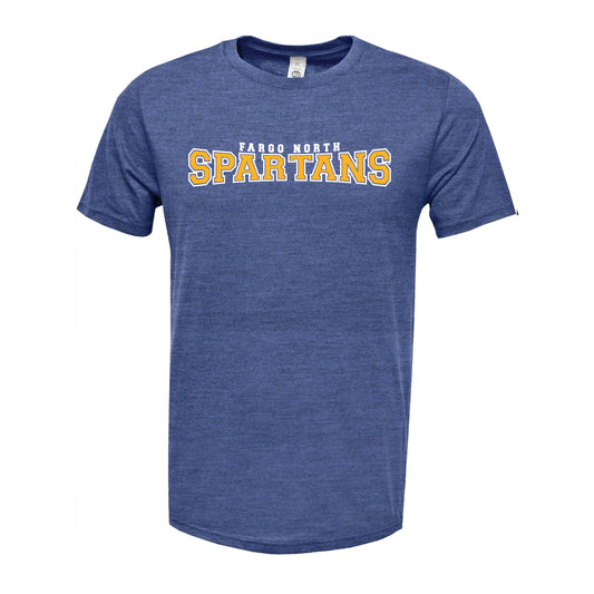 SPARTANS TRI-BLEND S/S TEE 1024