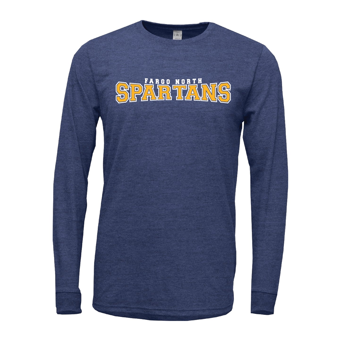 SPARTANS TRI-BLEND L/S TEE 1024