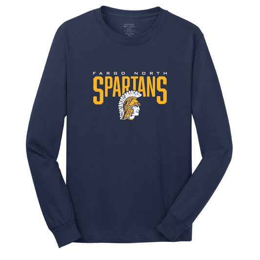 SPARTANS CORE COTTON L/S TEE 1024