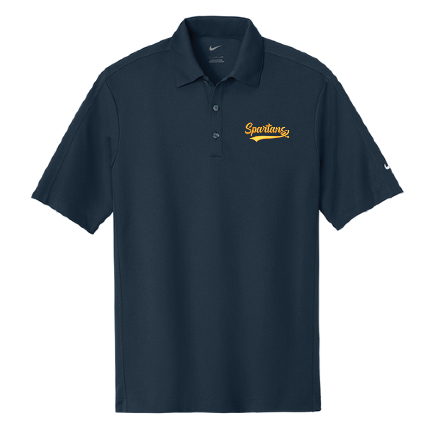 Spartans Navy Nike Tech Sport Dri-FIT Polo (266998)