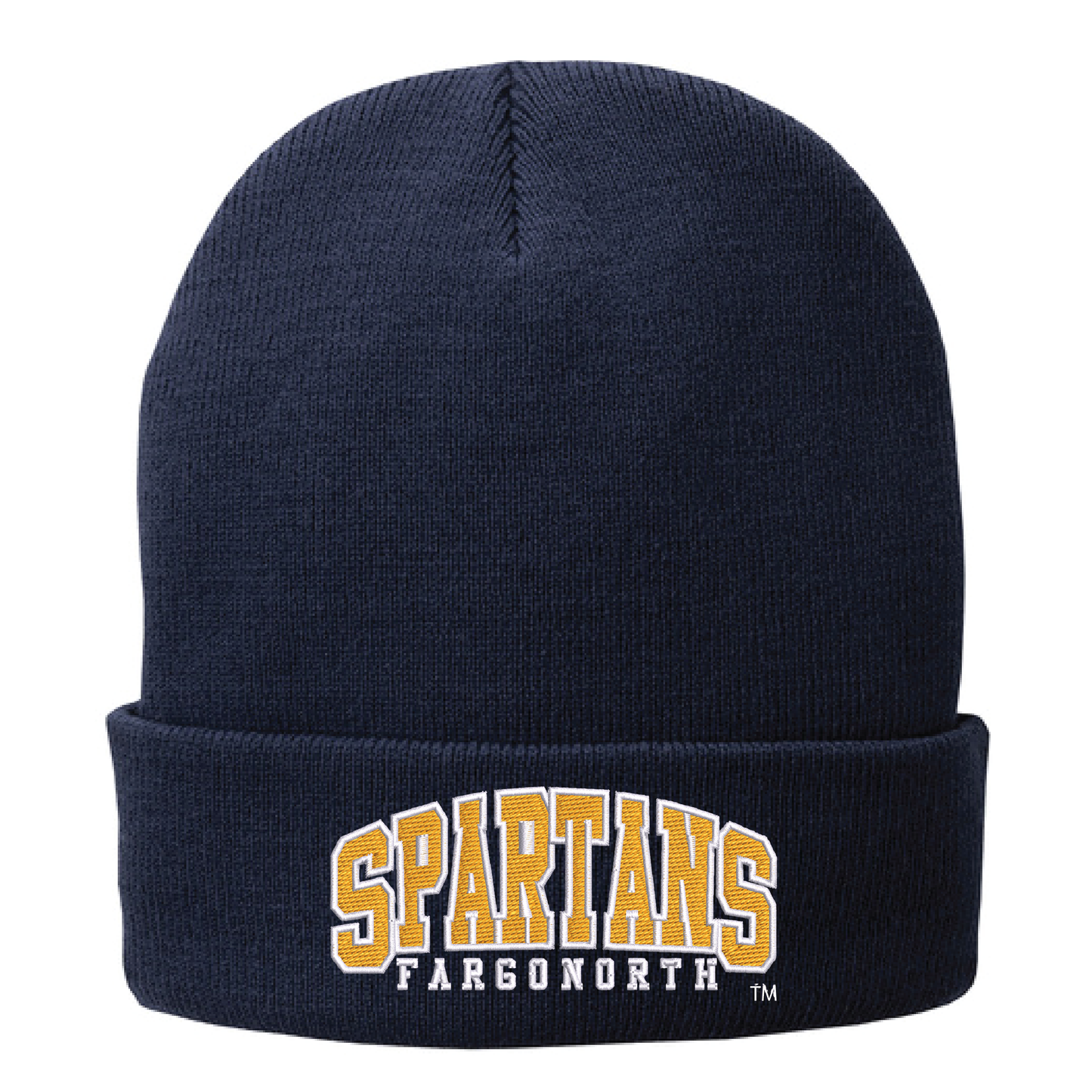 Spartans Navy Port Authority® Fleece-Lined Knit Cap (CP90L)