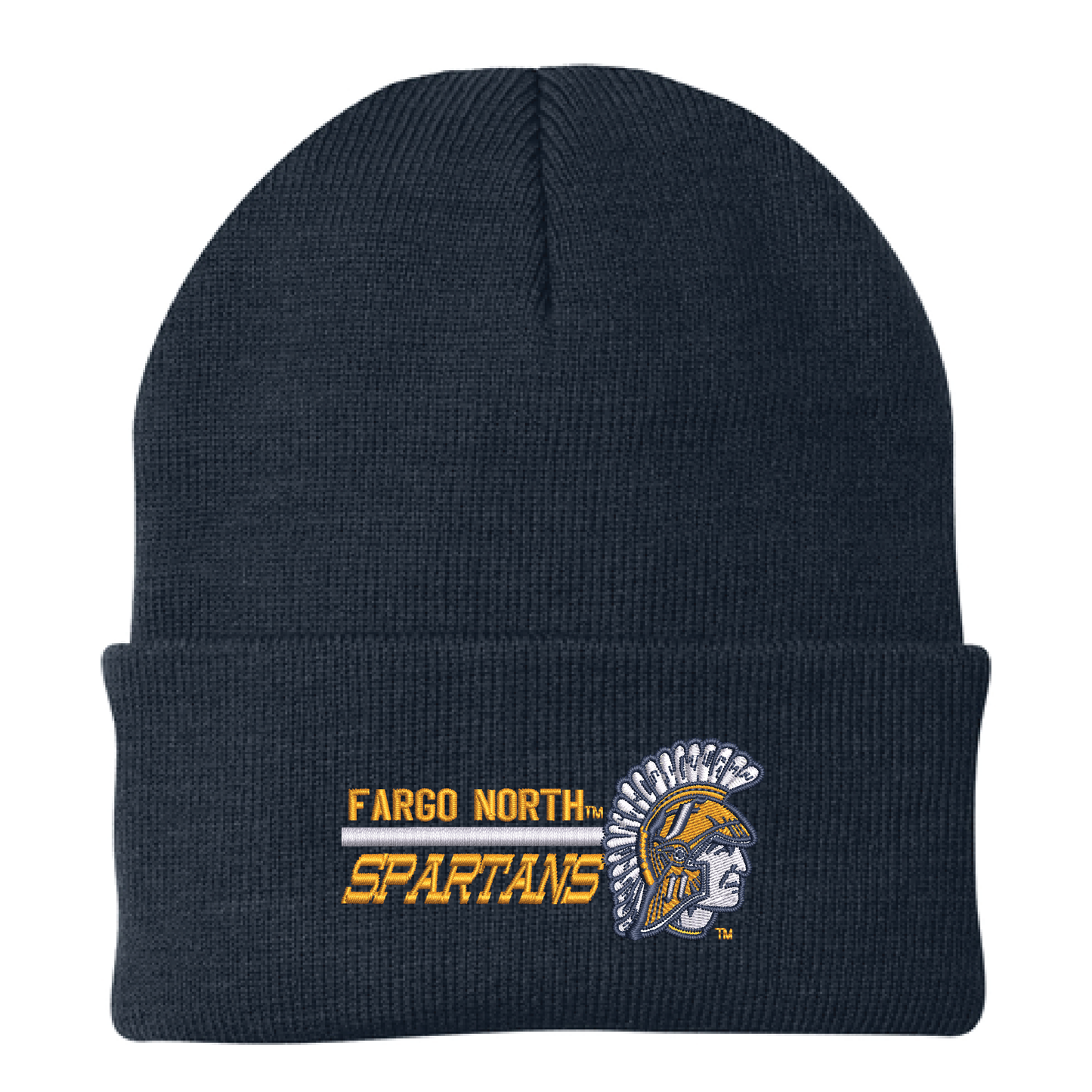 Spartans Navy Port Authority® Knit Cap (CP90)