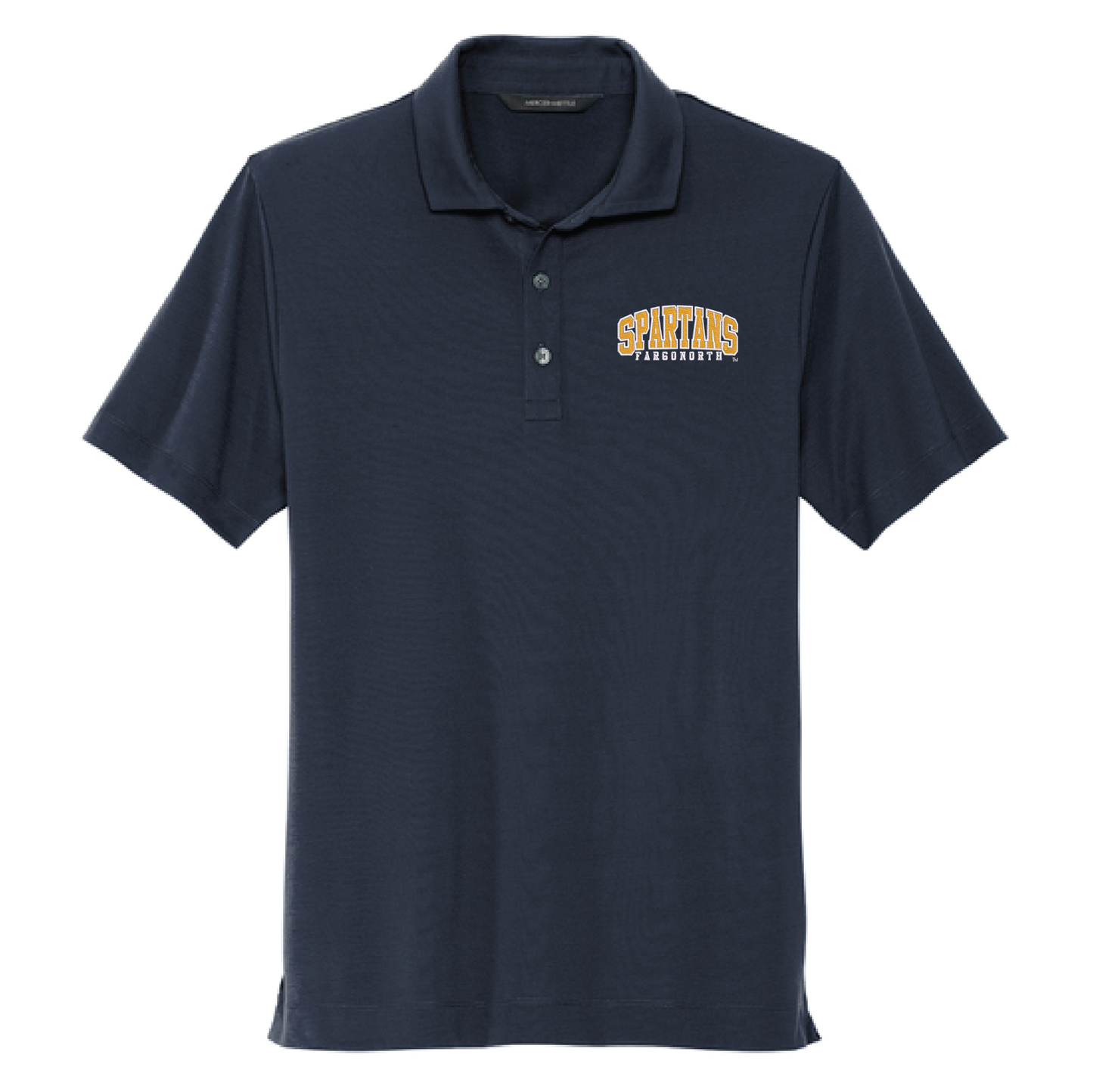 Spartans Navy Mercer+Mettle® Stretch Jersey Polo (MM1014)