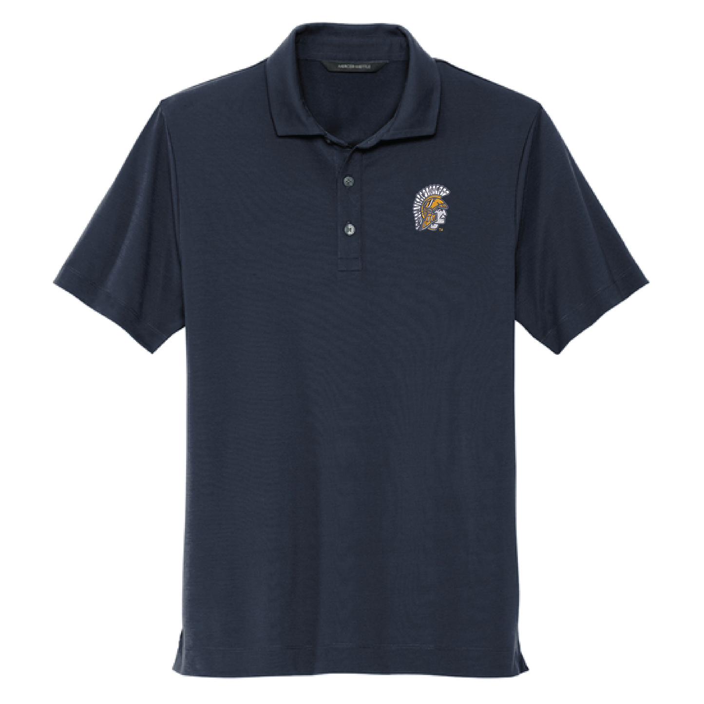 Spartans Navy Mercer+Mettle® Stretch Jersey Polo (MM1014)
