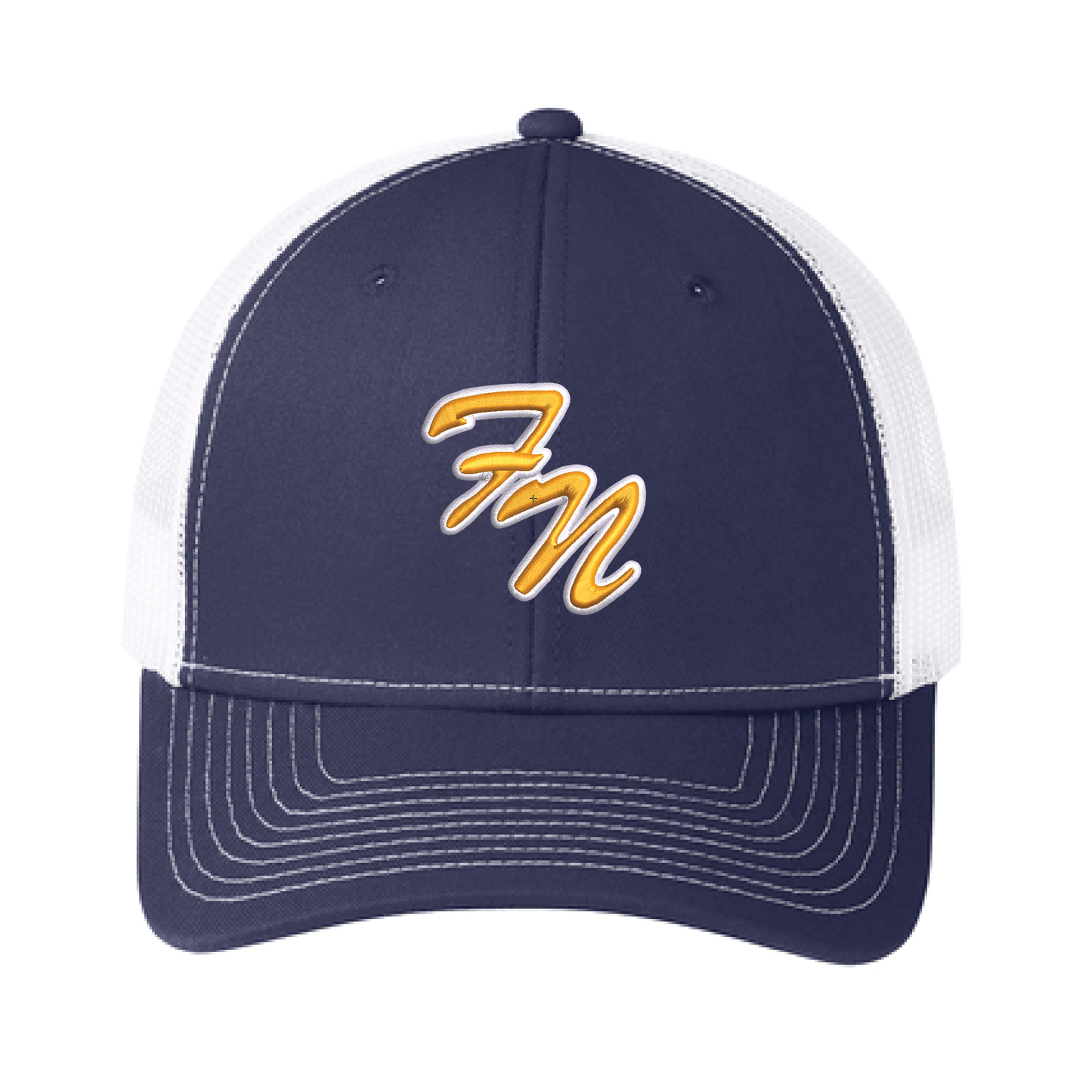 Spartans Navy/White Port Authority® Snapback Trucker Cap (C402)
