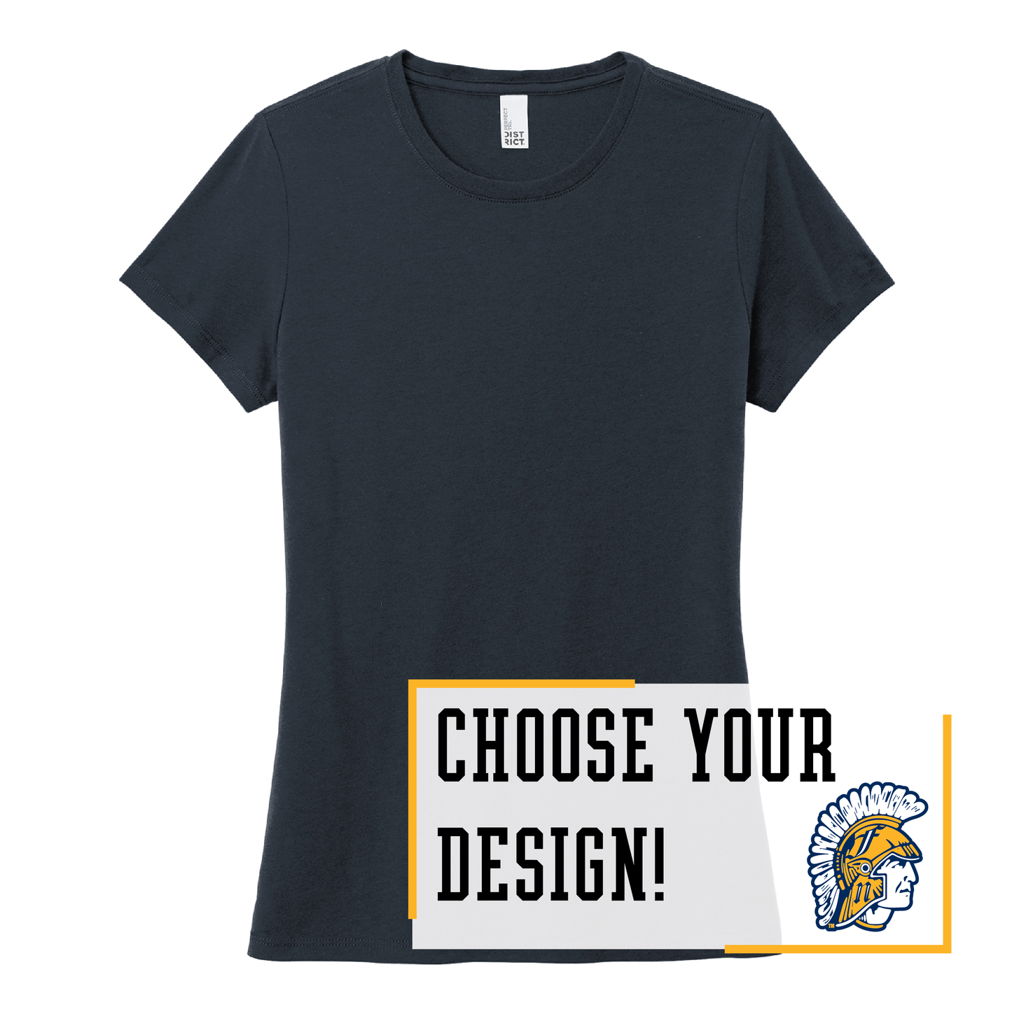 Spartans District® Women’s Perfect Tri® Tee (DM130L)