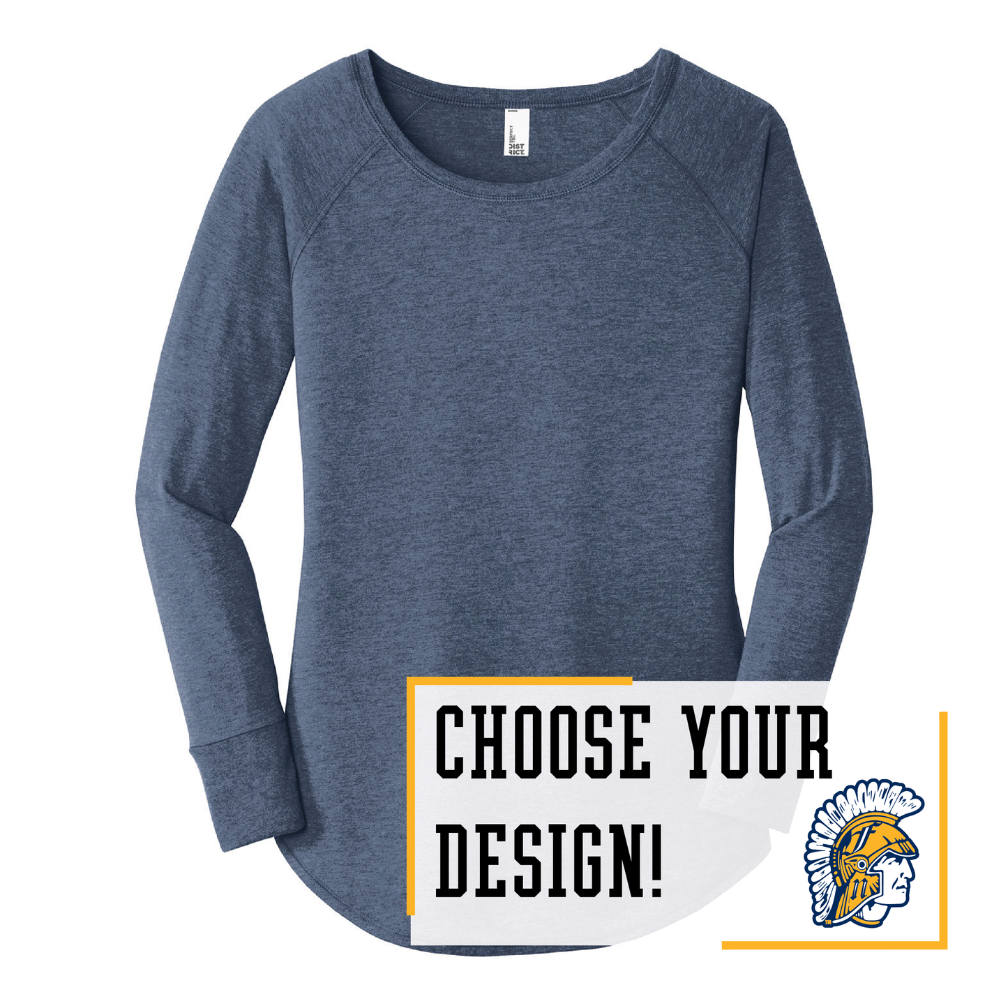 Spartans District® Women’s Long Sleeve Tee (DT132L)